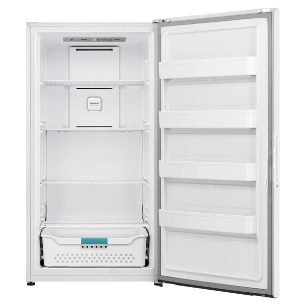 Hisense 33 in. 17 cu. ft. White Garage Ready Convertible Upright Freezer or Fridge with Frost Free L0896
