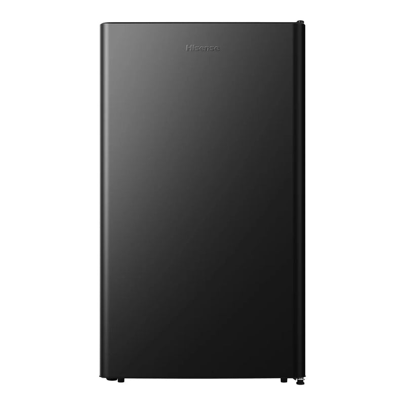 Hisense 33 in. 3.3 cu ft. Black Compact Fridge with Reversible Curved Door Z3033