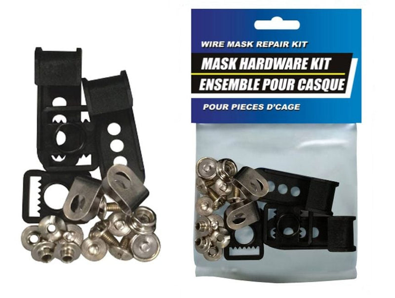 Hockey Wire Mask/Cage Repair and Replacement Part Kit A1120