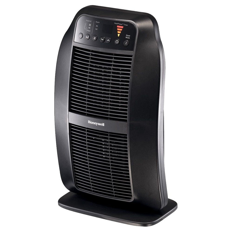 HCE840BC HeatGenius Multizone Ceramic Space Heater, 1500W, Black D6401