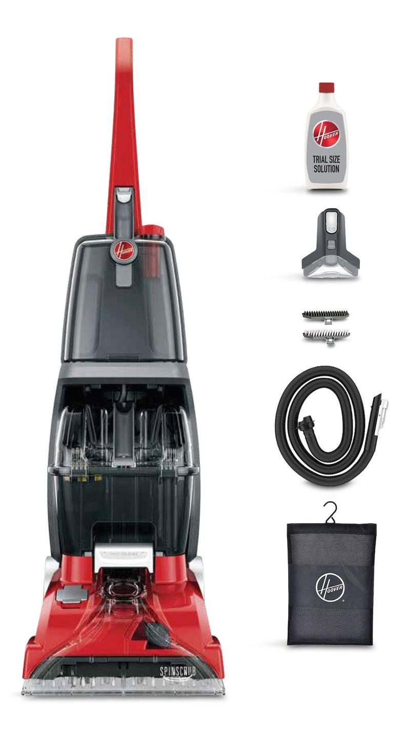 Hoover Power Scrub Pet Plus Full Size Corded Carpet Deep Cleaner Vacuum M9748