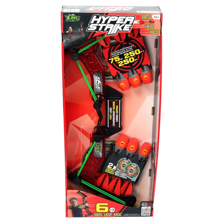 Hyper Strike Bow and Darts U6543
