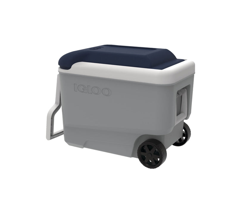 Maxcold Latitude Roller Cooler, 38-L, Grey/Blue W0352