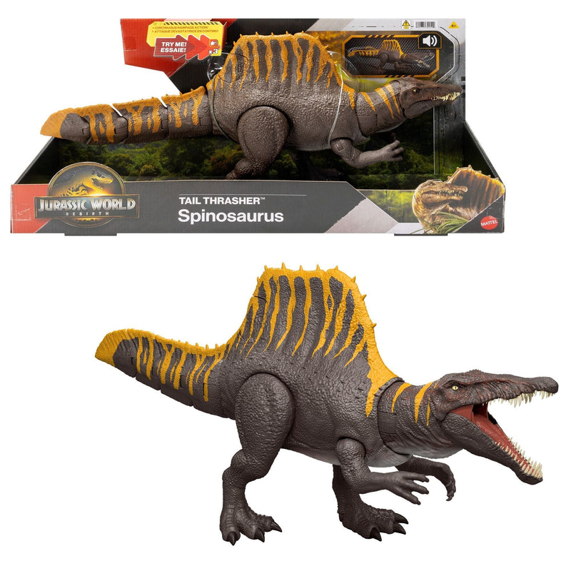 Tail Thrasher Spinosaurus Figure for Ages 3+ E8436