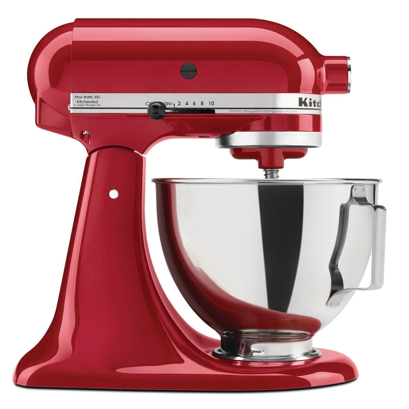 4.5 Quart Tilt-Head Stand Mixer with 10 Speeds, Empire Red R1588