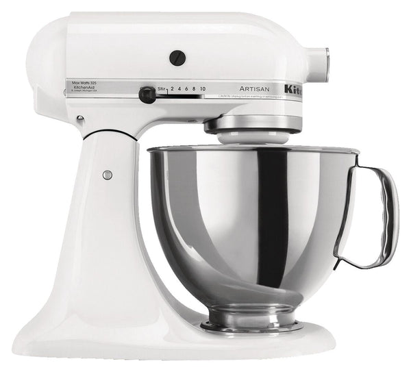 Artisan Series 5-Quart Tilt-Head Stand Mixer, White H9201
