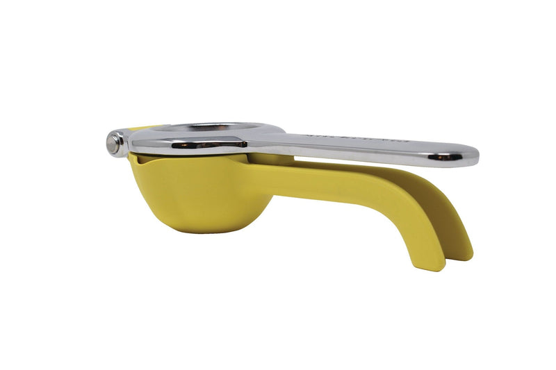 No Stress No Mess Aluminum Citrus Press, Yellow O1292
