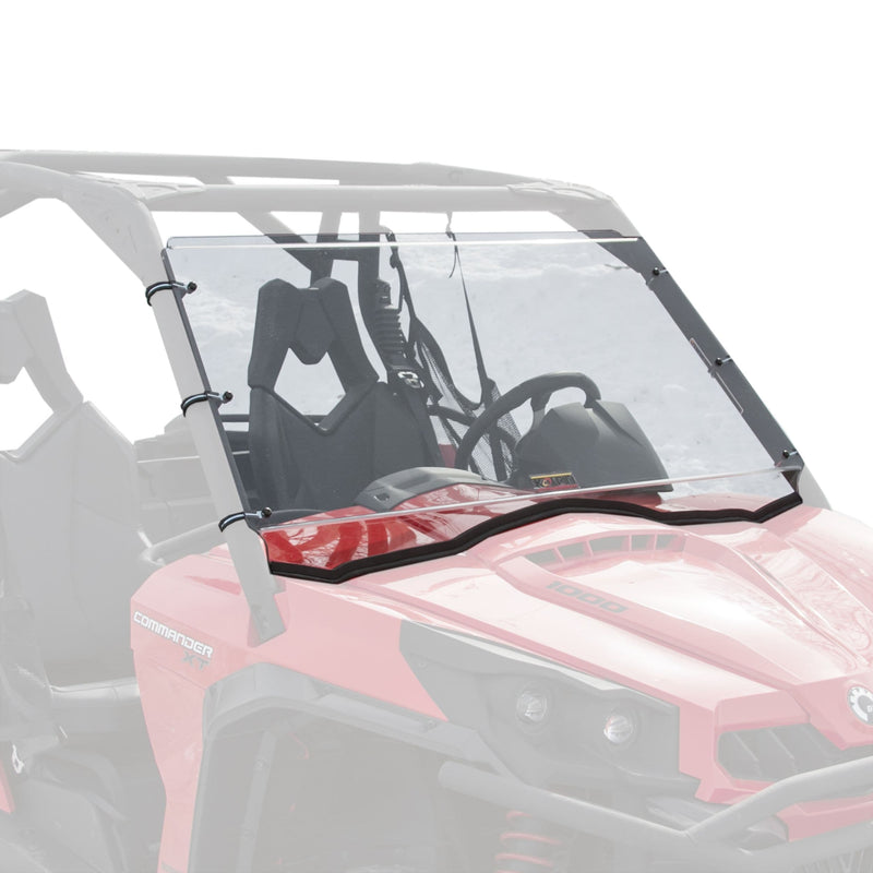 Hard Coated Full Fixed Windshield, Cam-Am Commander O5044