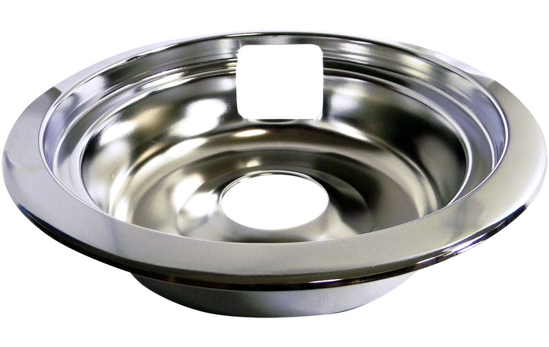 62469 Universal Stove Drip Pan with Trim Ring, Bright Chrome, 6-in C4659