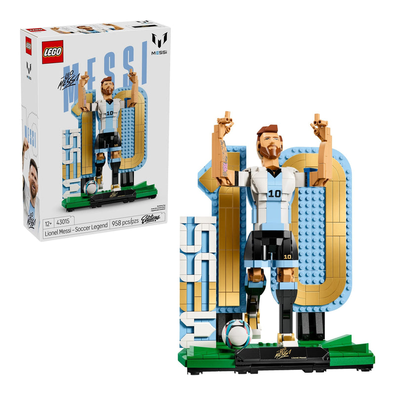 Editions Lionel Messi, Soccer Legend - 43015, 958-pcs, Ages 12+ M8686