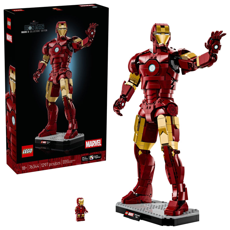 Marvel Iron Man Mark 3 Collectors’ Edition - 76344, 1297-pcs, Ages 18+ P1034