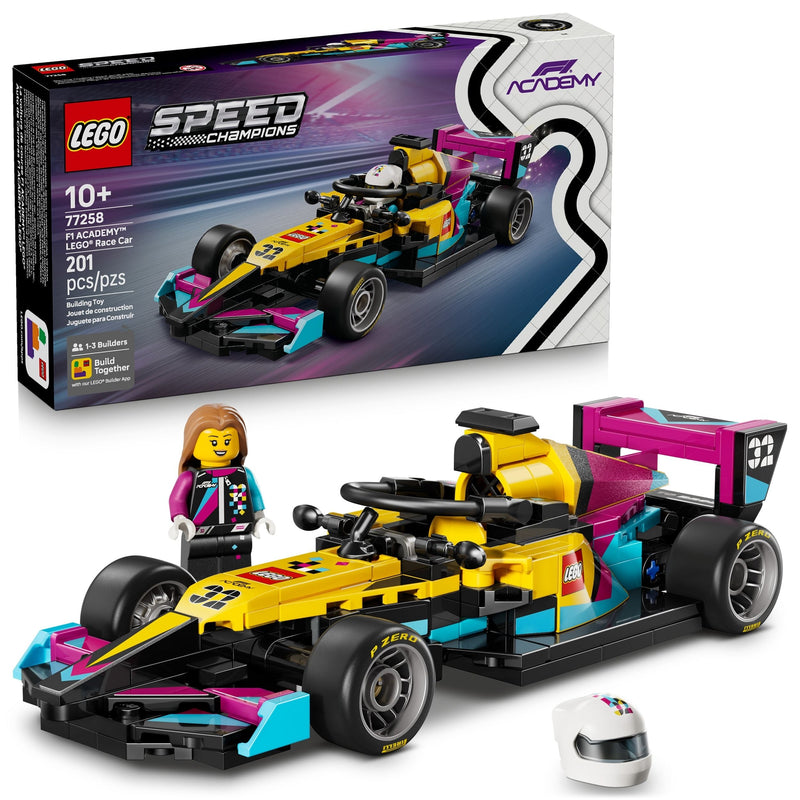 Speed Champions F1 ACADEMY Race Car - 77258, 201-pcs, Ages 10+ R4555