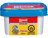 15-Minute Speed Dry Spackling, Wall Hole/Crack Repair Filler, 300-mL