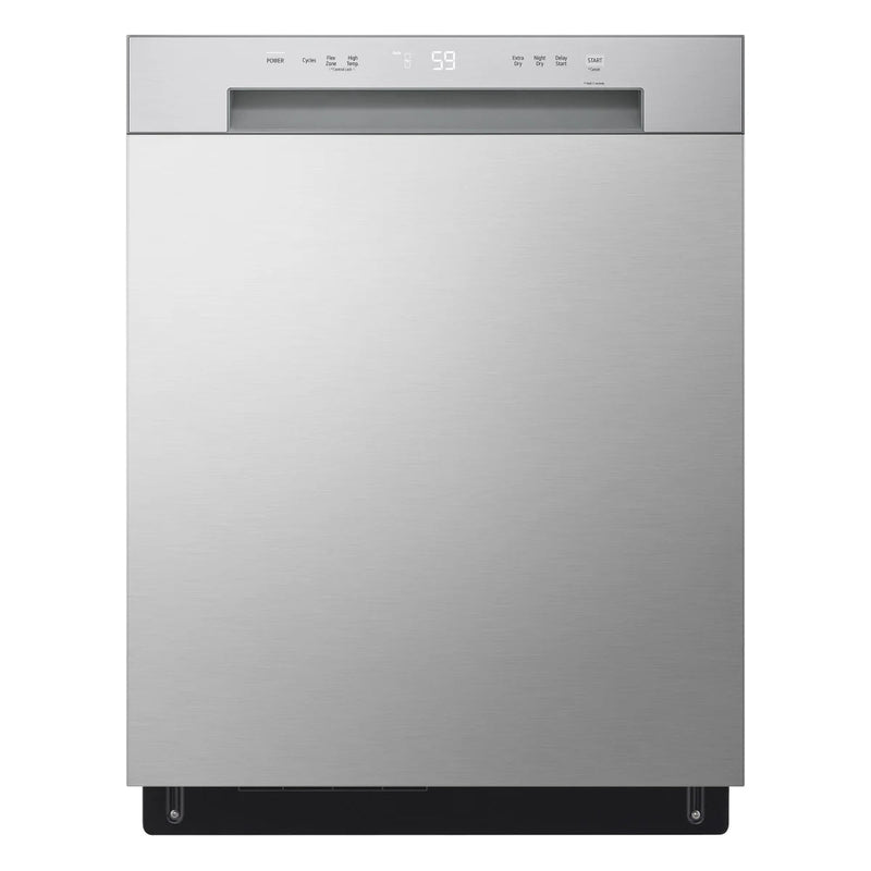 LG 24 in. Stainless Steel Front Control Dishwasher with LoDecibel Operation and Dynamic Drys D6628