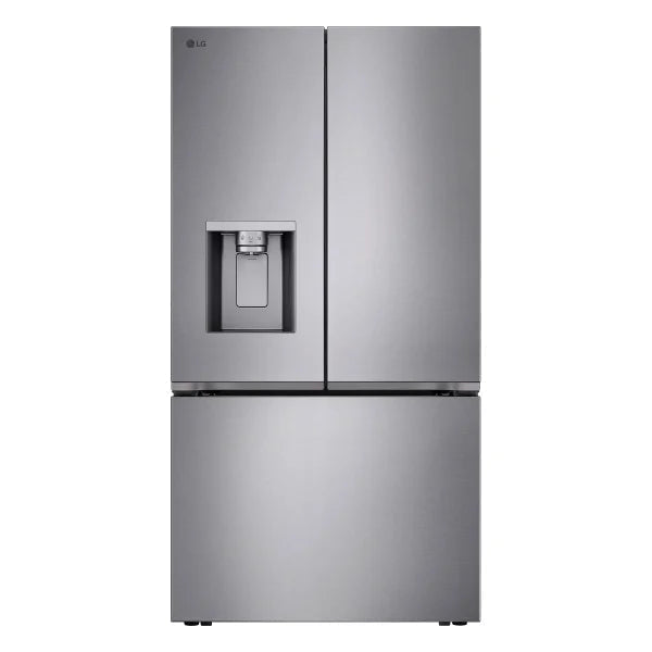 LG 36 in. 24 cu ft. Prime Silver Counter Depth MAX French Door Refrigerator with Ice and Water Dispenser T5929