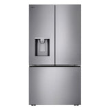 LG 36 in. 24 cu ft. Prime Silver Counter Depth MAX French Door Refrigerator with Ice and Water Dispenser