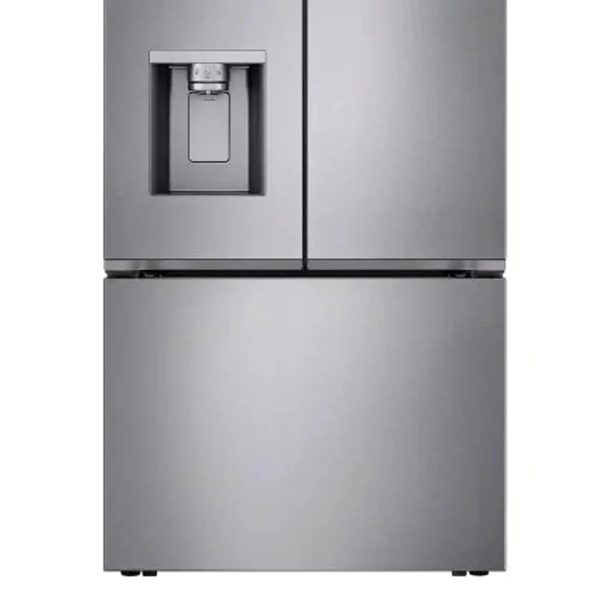 LG 36 in. 24 cu ft. Prime Silver Counter Depth MAX French Door Refrigerator with Ice and Water Dispenser