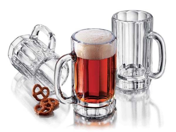 Beer Glass Mug, 16-oz, Dishwasher Safe G4195