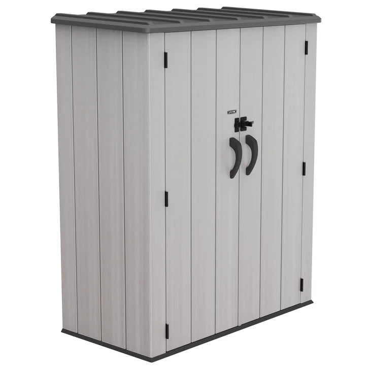 Vertical Storage Shed with Shelves T7754