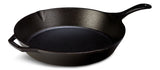 Seasoned Cast-Iron Skillet, 13.3-in