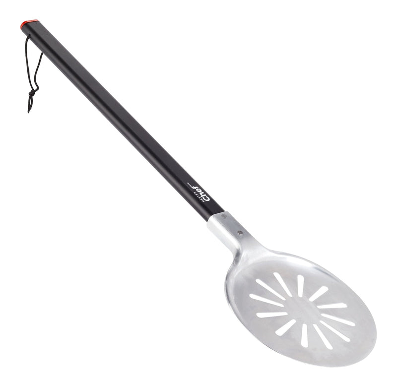 Aluminum Pizza Turning Peel with Ergonomic Grip, Black U8307