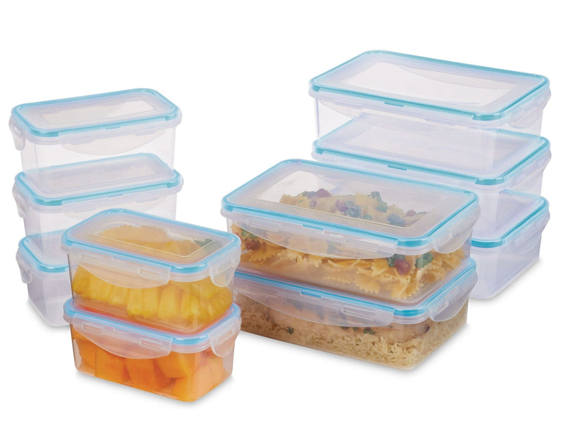 BPA-Free Food Container Container Set with Lids, 10 Count G8976