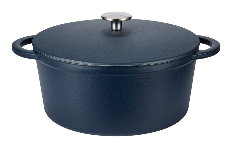 Cast Iron Dutch Oven, 5.3-qt, Assorted Colours R6954