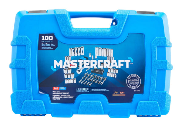 100 Piece Multi Fit Socket Set G1625