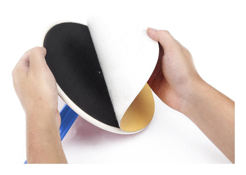 220-Grit Fine Hook & Loop Sandpaper Discs For Random Orbital Sander, 9-in, 10-pc H3557