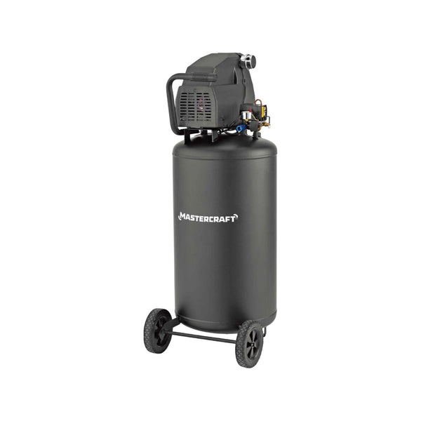 26-Gallon Oil-Free Portable Vertical Air Compressor, Matte Black, 135 PSI, 1.8HP N9096