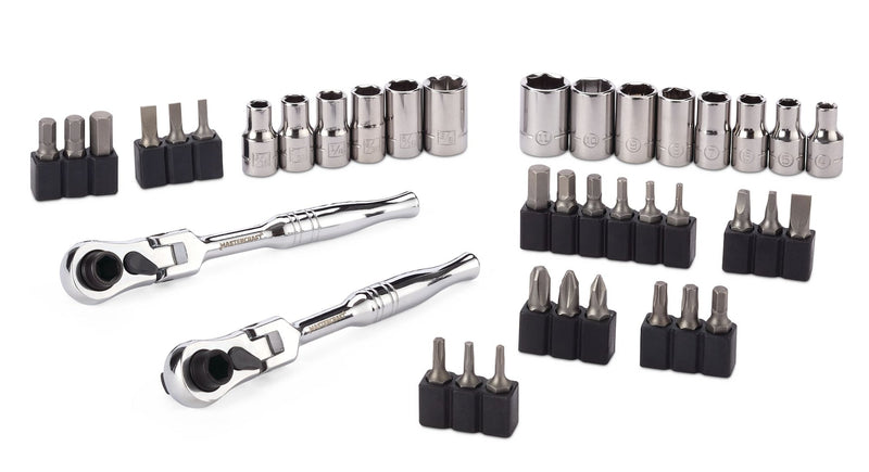 39 Piece 1/4" Micro Ratchet/Driver Set N6456