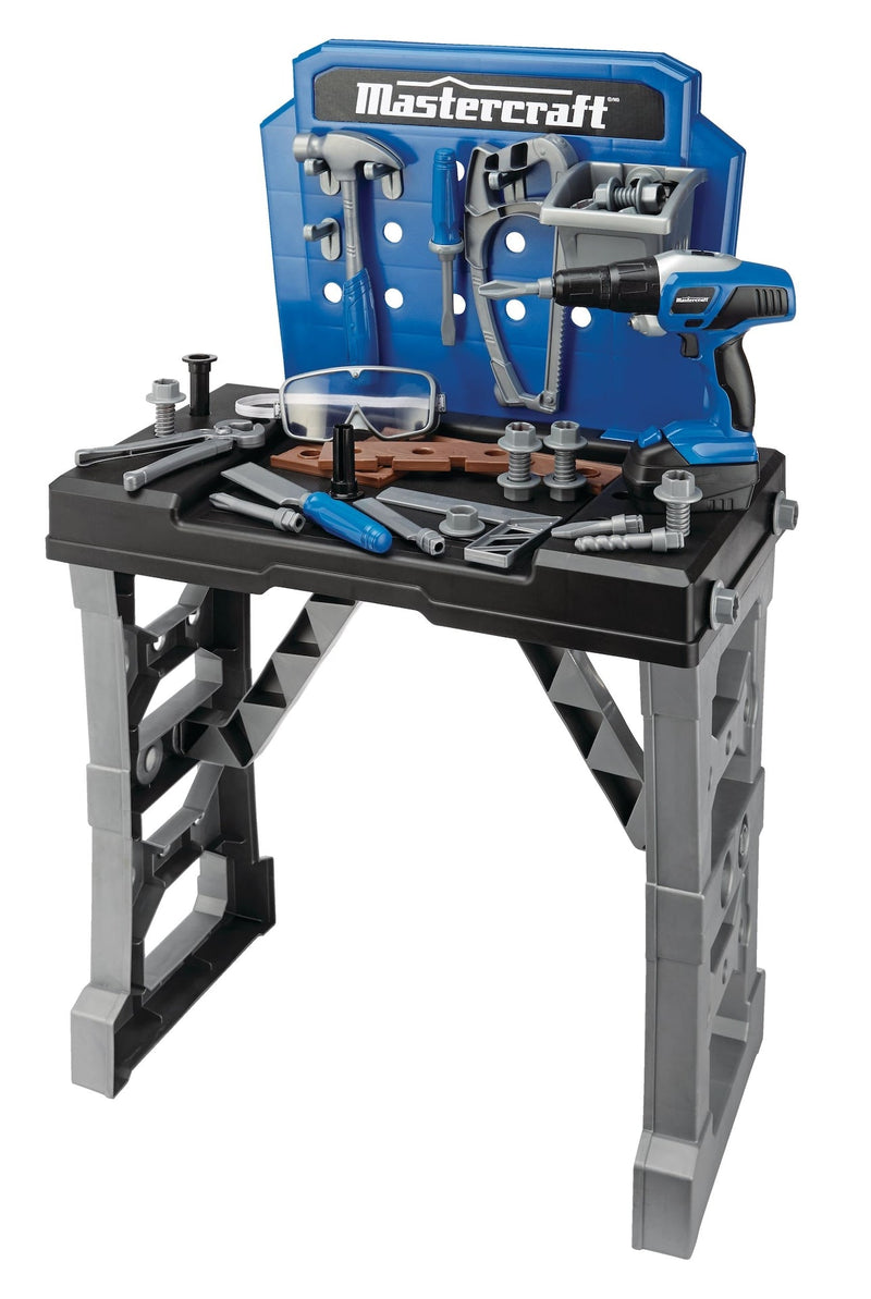 Deluxe Toy Tool & Work Bench withBattery Operated Drill For Kids, Ages 3+ C8646