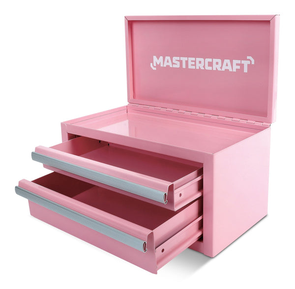 Mini Toolbox with 2 Drawers, Pink K6124