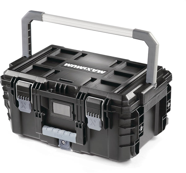 Brix Modular Portable Medium Toolbox/Tool Storage, IP65, 23x16x11-in K1610