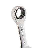 Stubby Ratcheting Wrench Set, Metric, Nickel-Chrome Plating, 7-pc