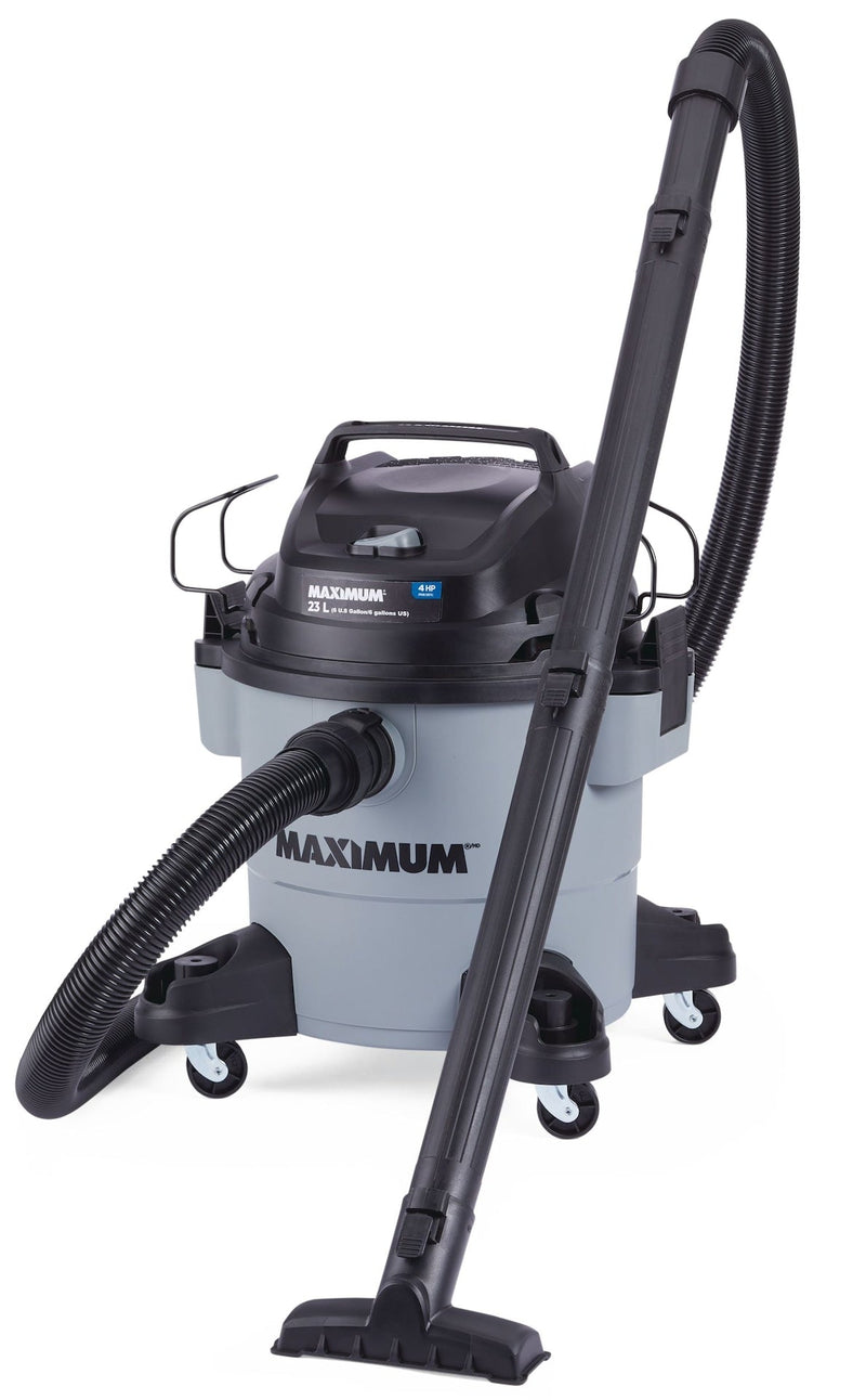 VJF608PF 4 Peak HP Wet/Dry Shop Vacuum with Hose & Accessories, 22-L G8429