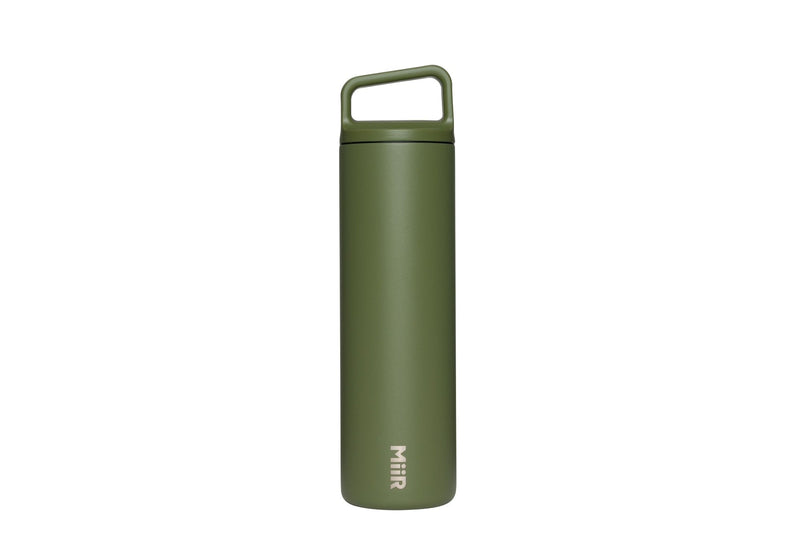 Wide Mouth Stainless Steel Insulated Travel Water Bottle, Evergreen, 20-oz Q2213