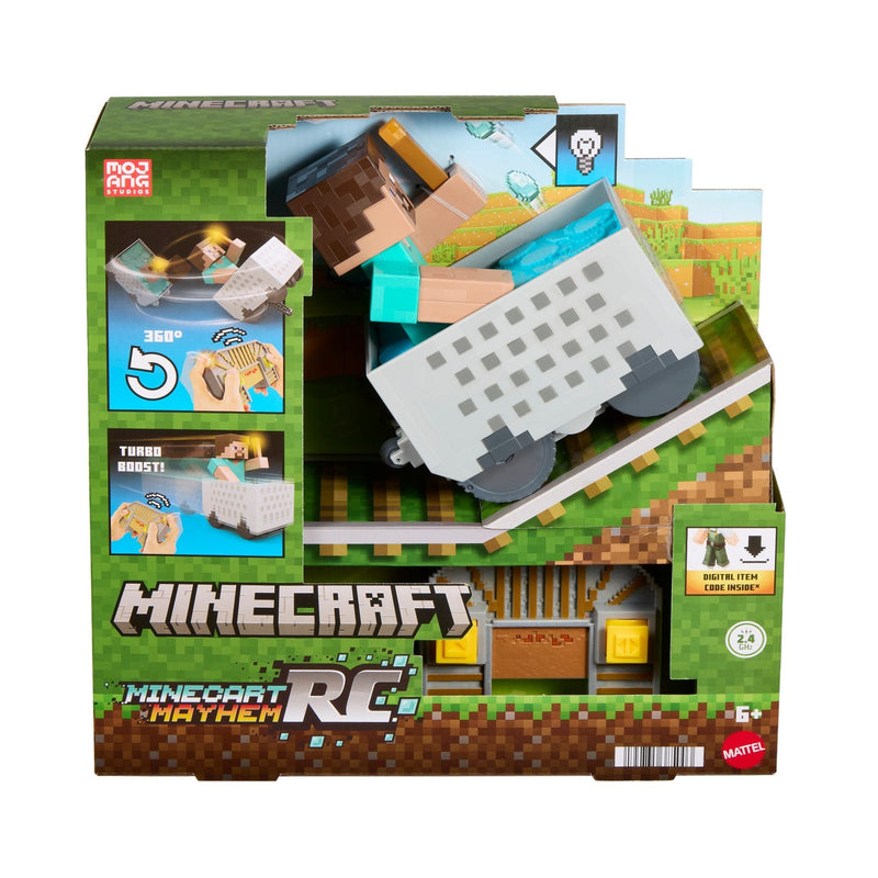 RC Steve with Minecart C2124