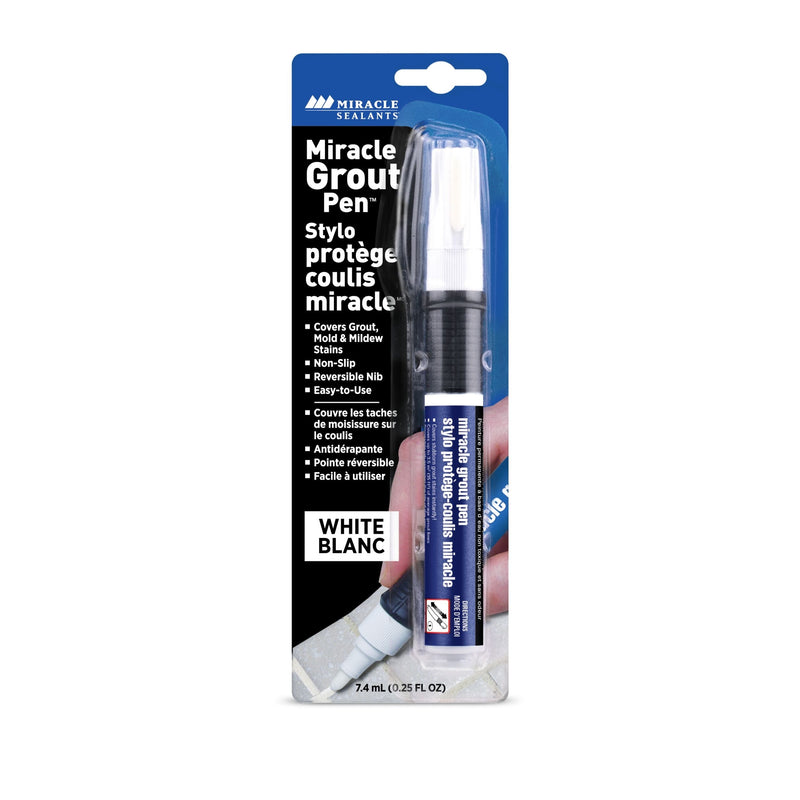 Non-Slip Grout Pen, White, 7.4-mL T8649