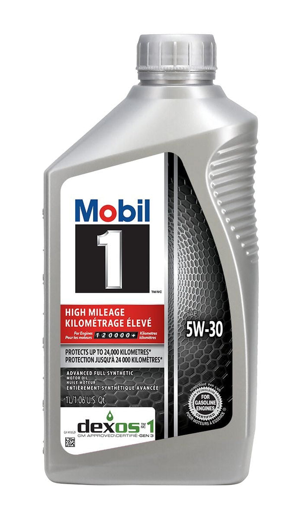 High Mileage 5W30 Synthetic Engine/Motor Oil, 1-L U9713
