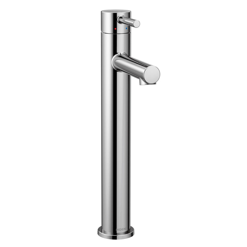 Align Single Handle High Arc Vessel Single Hole Bathroom Sink Faucet, WaterSense Certified, Chrome A7616