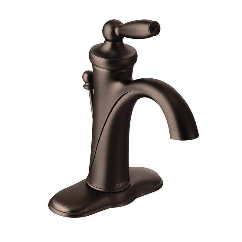 Brantford Single Handle High Arc Single Hole Bathroom Sink Faucet, WaterSense Certified, Oil Rubbed Bronze Z5636