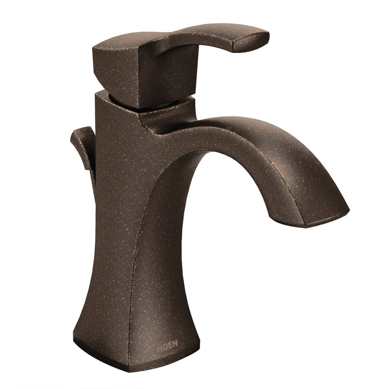 Voss Double Handle High Arc Single Hole Bathroom Sink Faucet, WaterSense Certified, Oil Rubbed Bronze K9584