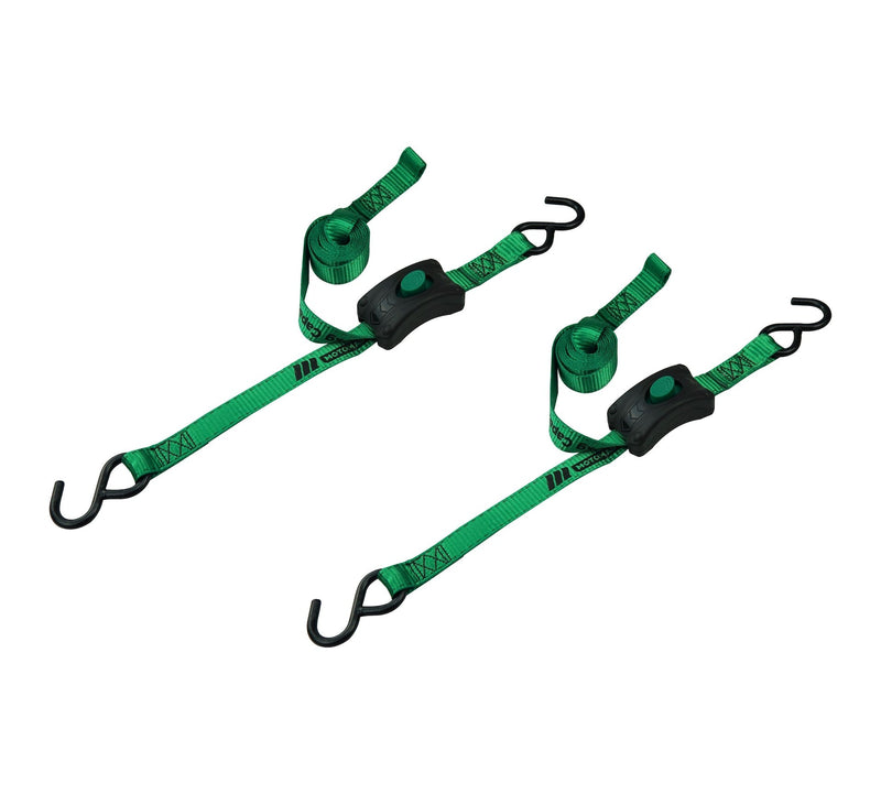 1,200-lb Cam Buckle Tie Down, Quick Release, 1-in x 6-ft, 2-pk P5023