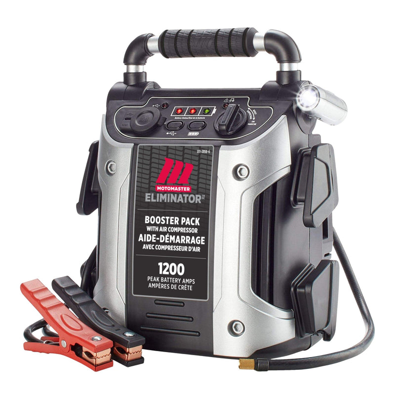 Eliminator Booster Pack with Air Compressor, 1200A E3619