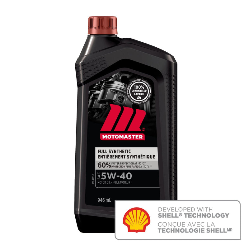Full Synthetic 5W40 Synthetic Engine/Motor Oil, 946-mL Y8552