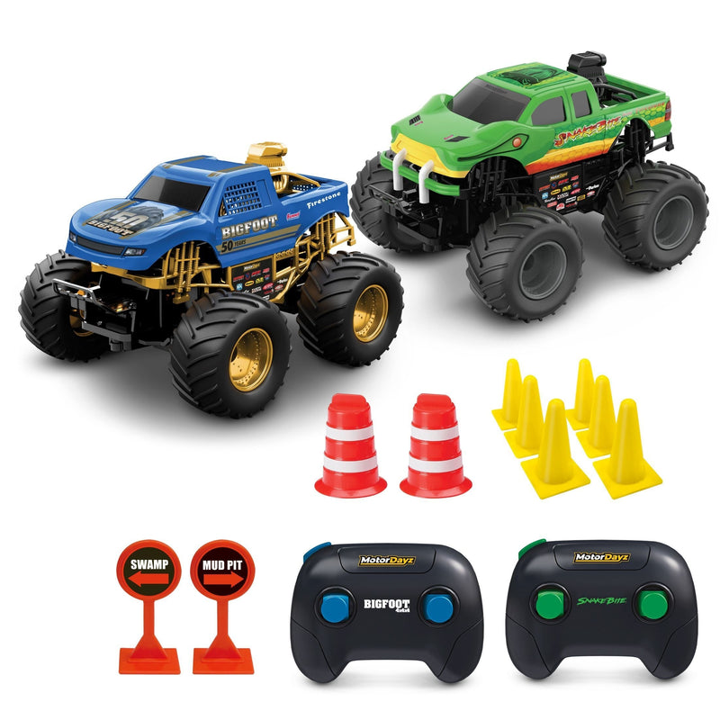 MotorDayz RC Monster Truck Twinpack - 1:24 Scale K5122
