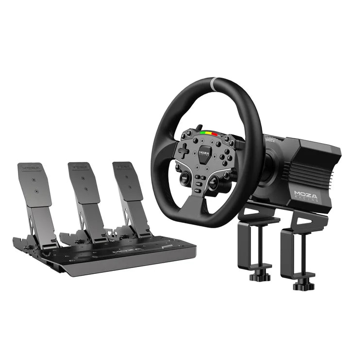 MOZA R5 All-in One PC Gaming Racing Simulator Bundle with Clutch T5879
