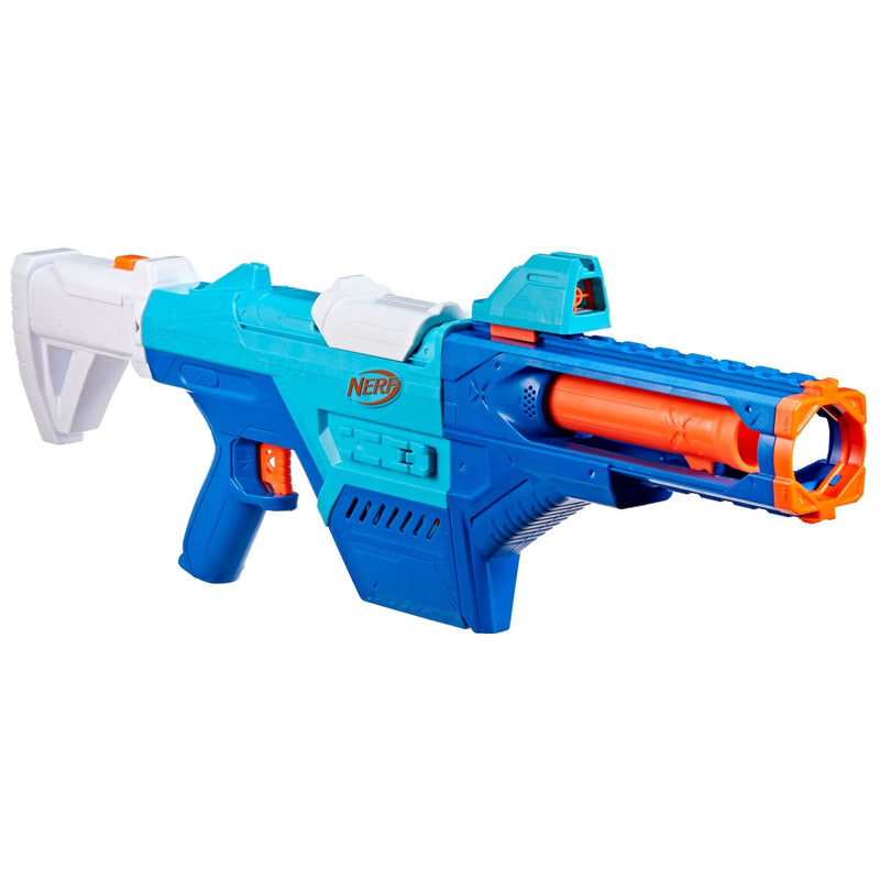 N Series Shadow Storm Dart Blaster, 6-in-1 Customization, Includes 24-Darts, Ages 8+ R2042