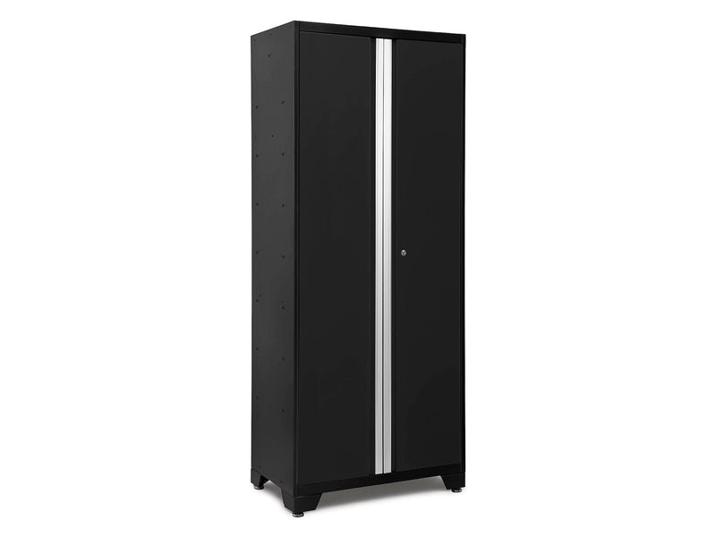 Bold Series 24-Gauge Steel RTA Storage Locker with 3 Shelves, Black, 30-in T8361